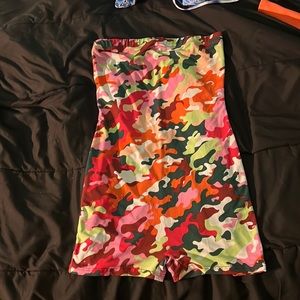 One piece body con romper